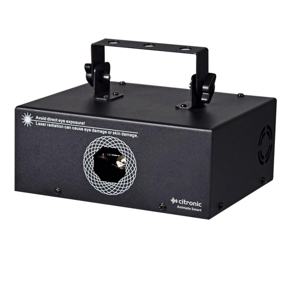 Citronic Animate Smart 1600mW RGB Bluetooth Laser DJ Supplies Sound