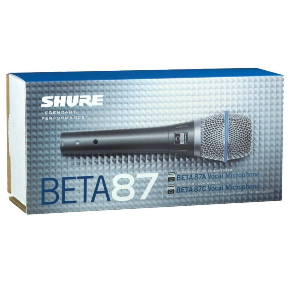 Shure Beta 87A Vocal Microphone – DJ Supplies Sound and Lighting Ltd