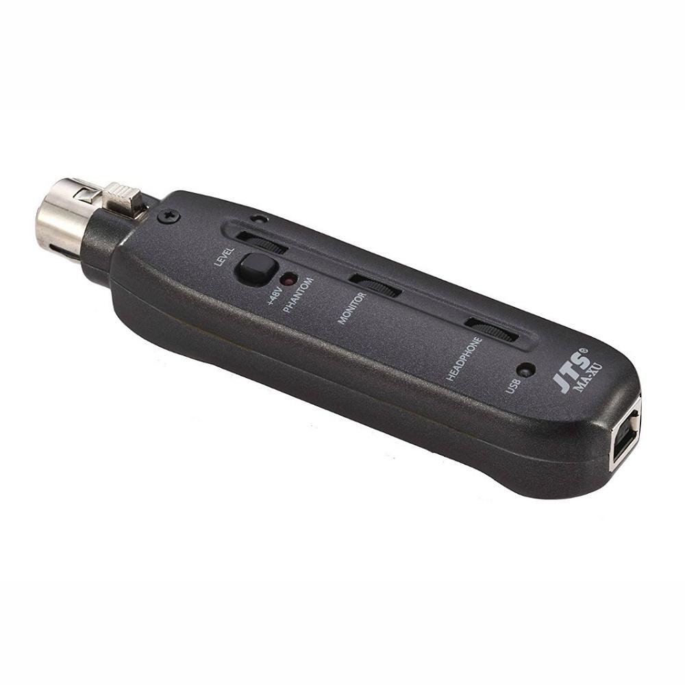 JTS MAXU USB to XLR Adaptor-Microphone Accessories-DJ Supplies Ltd