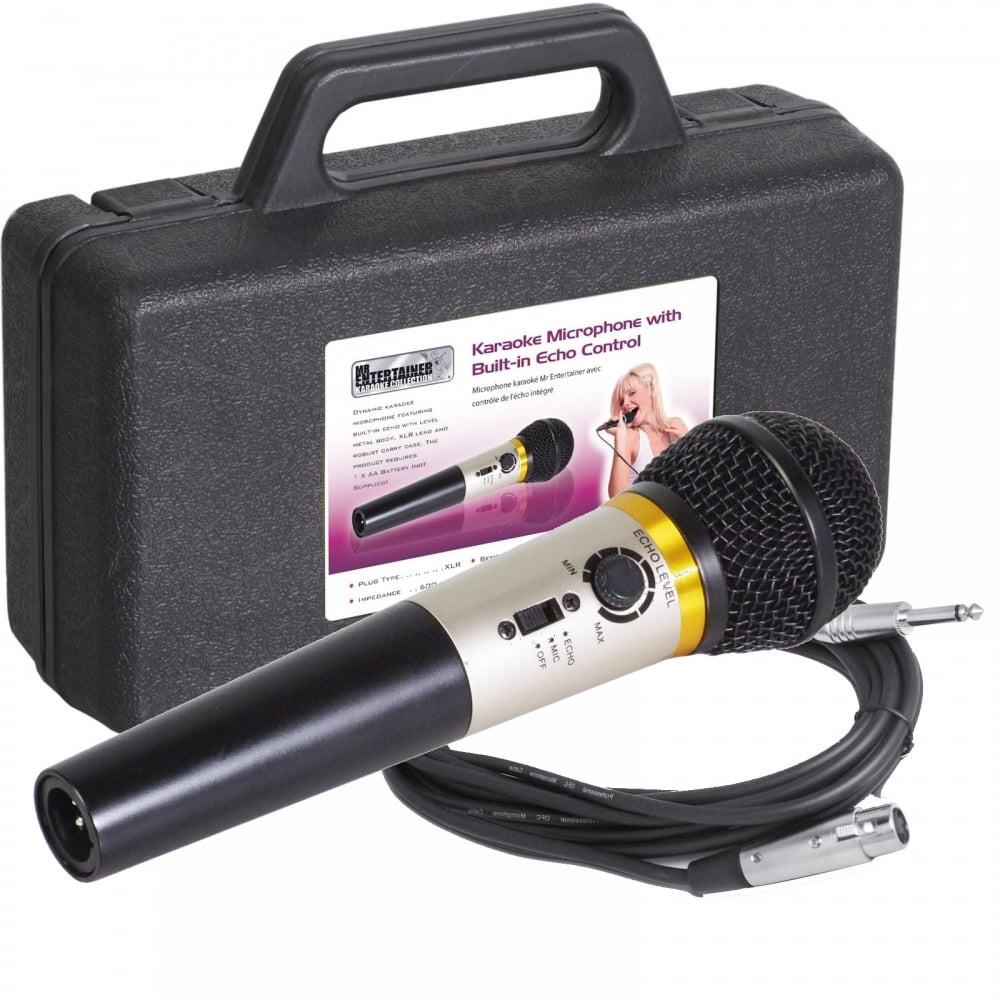 Karaoke Microphone With Echo – DJ Supplies Sound and Lighting Ltd