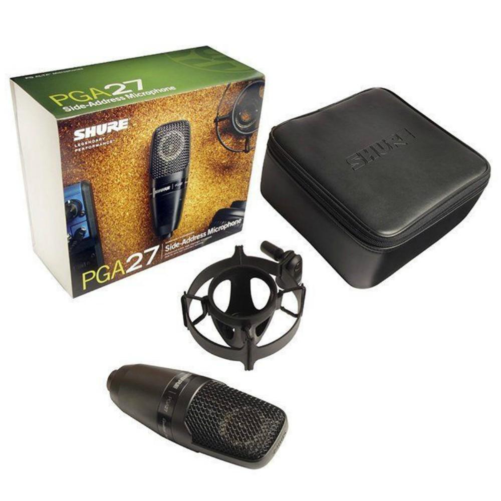 Shure PGA27 Studio Condenser Microphone – DJ Supplies Sound and