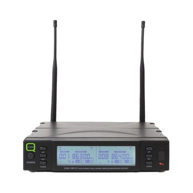 QWM 1960 RX v2 - QWM 1960 Replacement Receiver 606-614MHz-Q-Audio Wireless Microphones-DJ Supplies Ltd