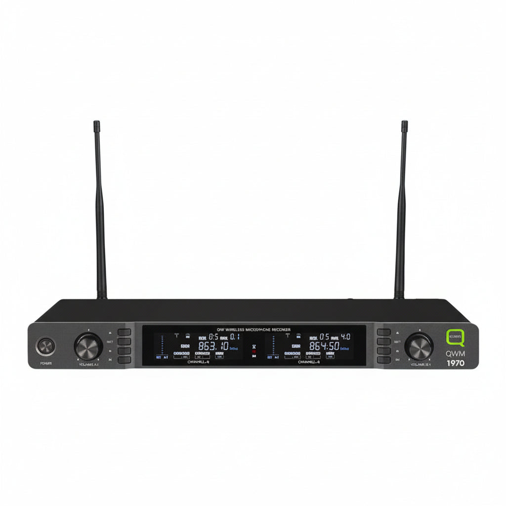 QWM 1970 RX - QWM 1970 Replacement Receiver 606-614MHz-Q-Audio Wireless Microphones-DJ Supplies Ltd