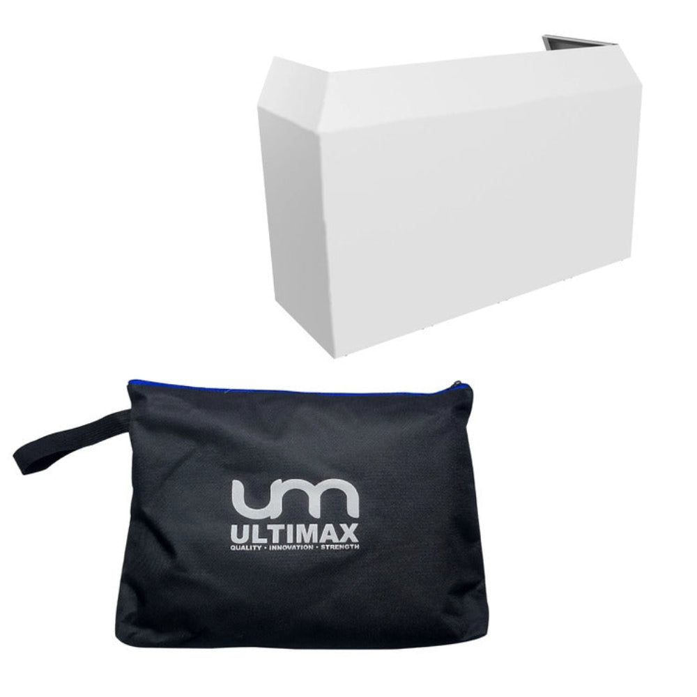 DJ Booth Pro XL Black Lycra Scrim-Ultimax-DJ Supplies Ltd