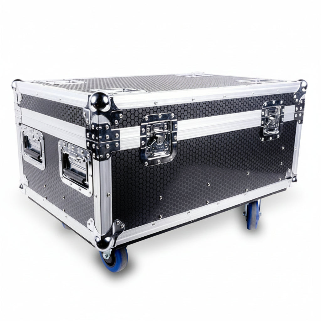 Q-LED Flux QH4FC 8 Way Uplighter Charger Case-Q-LED Lighting-DJ Supplies Ltd