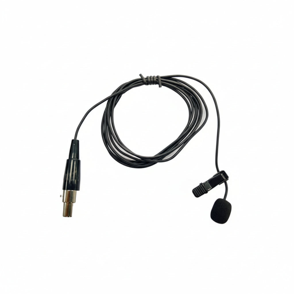 LPM-TA4 - Lavlier Microphone - Beige (TA-4 Connector)-Q-Audio Wireless Microphones-DJ Supplies Ltd