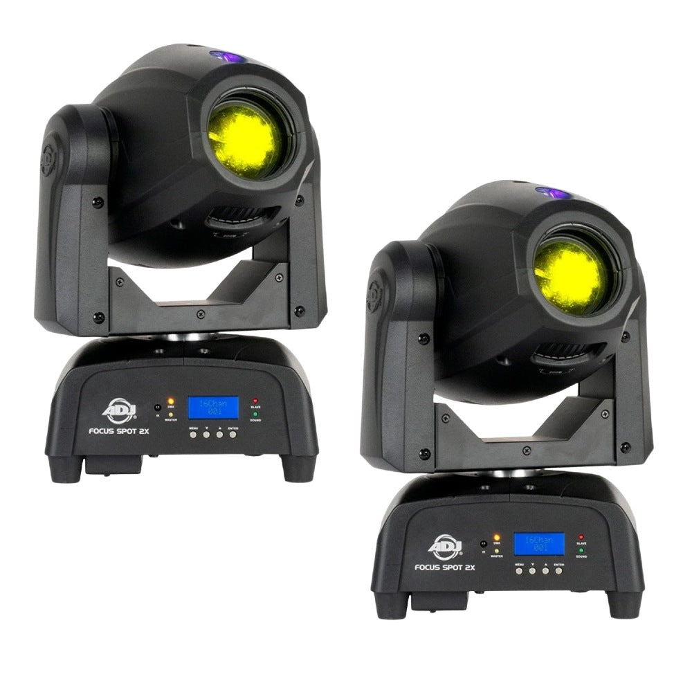 ADJ Focus Spot 2X Moving Heads | Ex Demo Pair-Lighting-DJ Supplies Ltd
