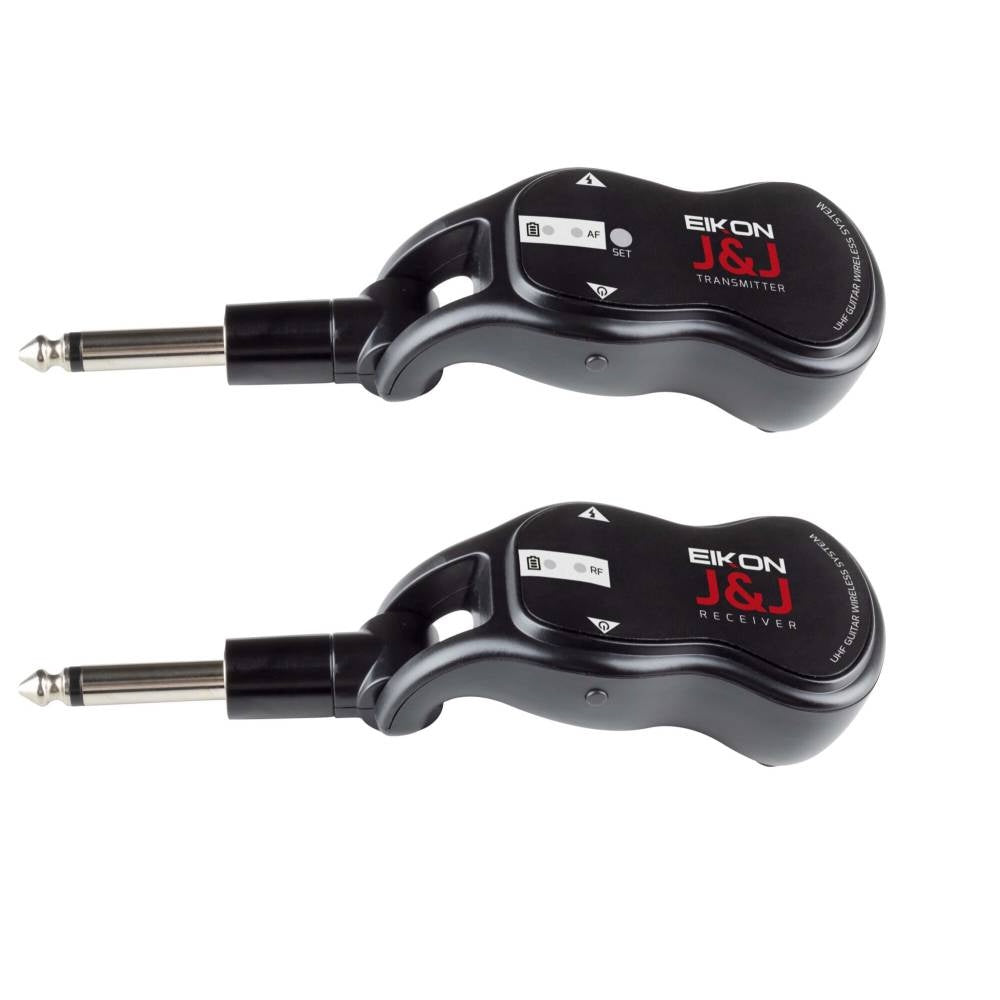 J&J UHF Wireless Guitar System-Wireless Microphones-DJ Supplies Ltd