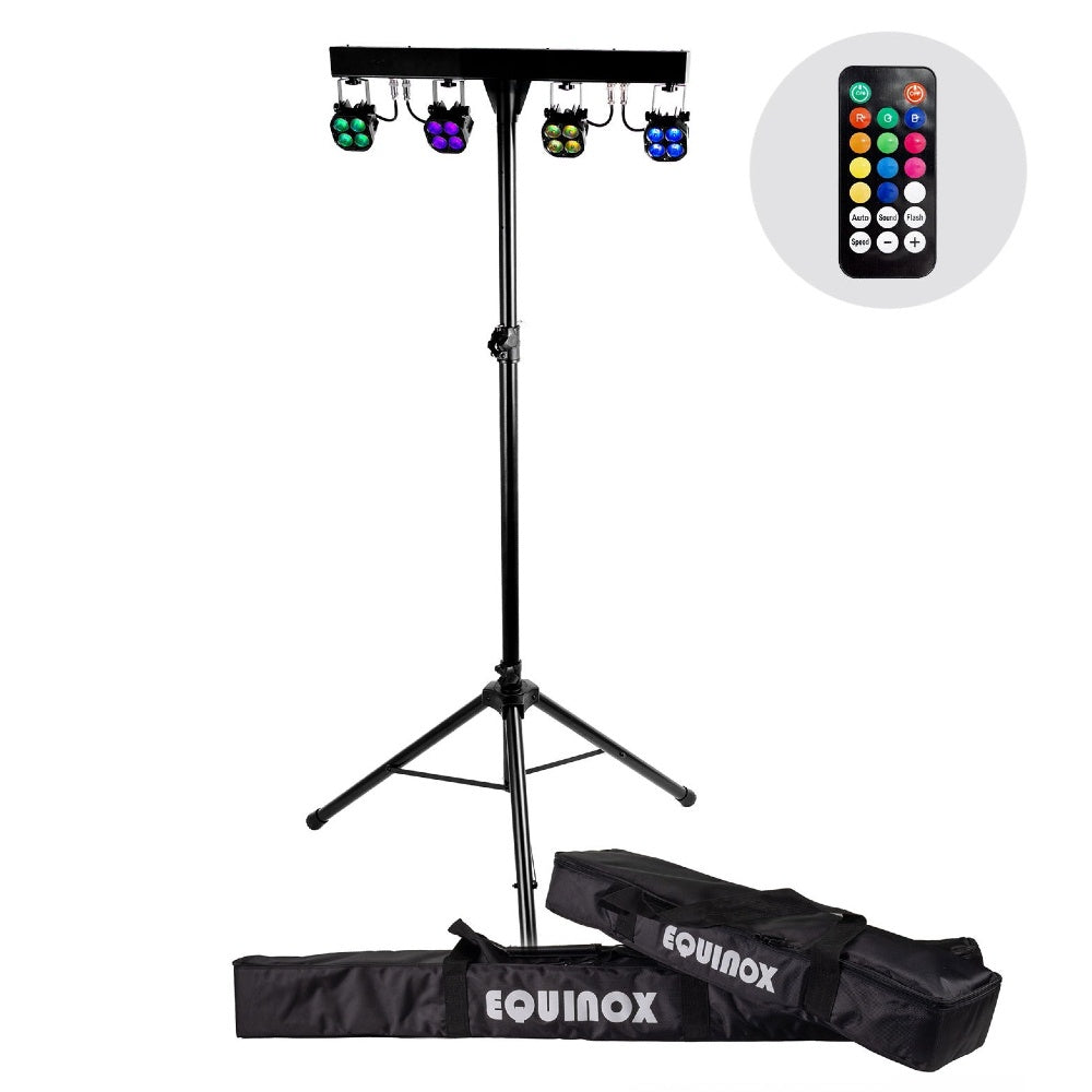 Equinox Micropar Quad Bar Lighting System-Lighting-DJ Supplies Ltd