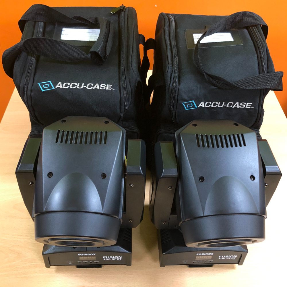 Equinox Fusion 100 Spot Mk2 Bag Bundle | USED-Lighting-DJ Supplies Ltd