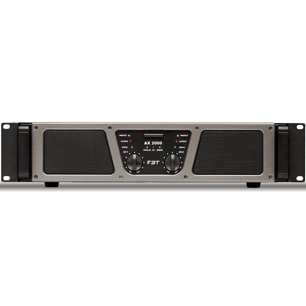 FBT AX2000 Power Amplifier 2x1000W-FBT Portable Sound-DJ Supplies Ltd