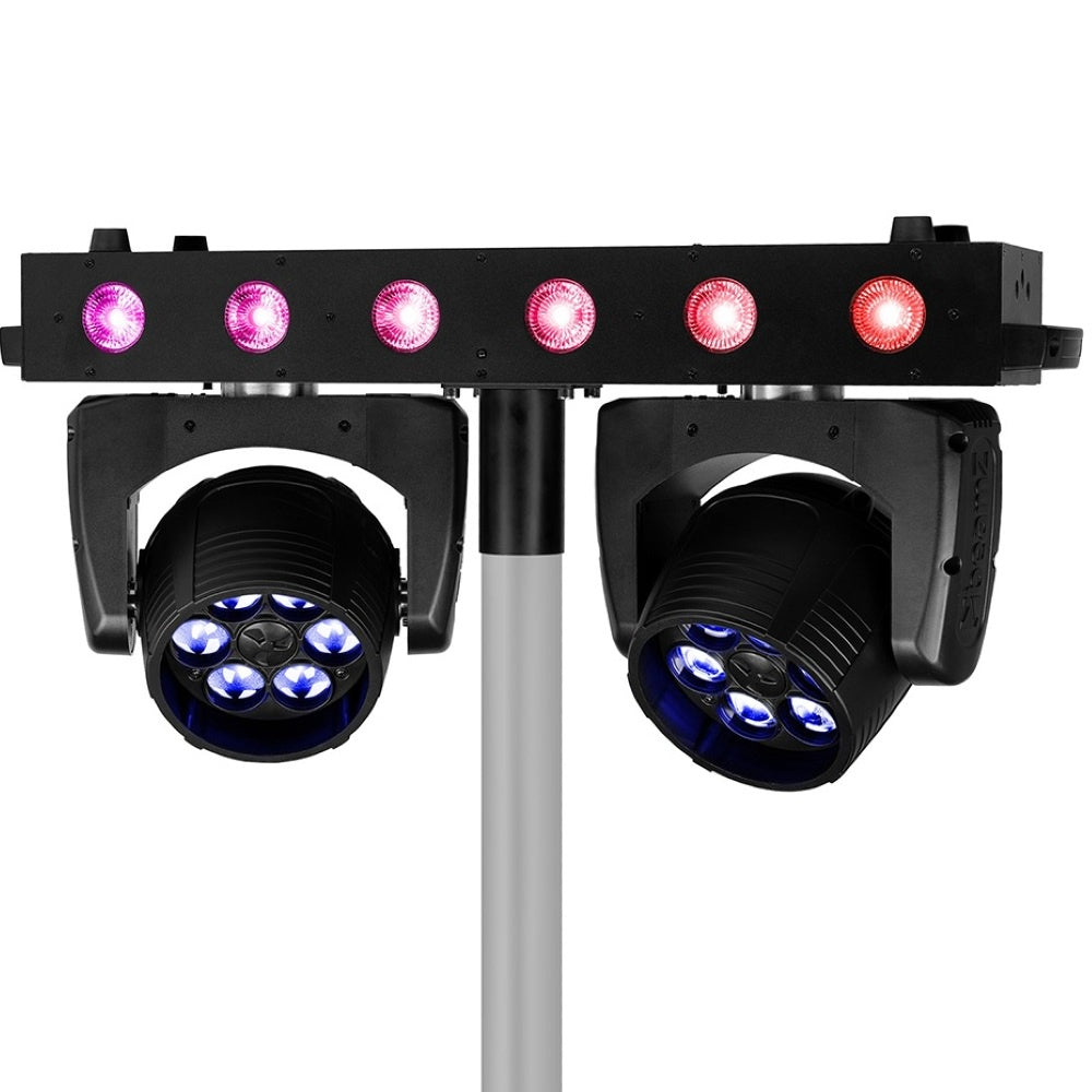 Fuze Twin LED Moving Head Wash Light Bar-Lighting-DJ Supplies Ltd