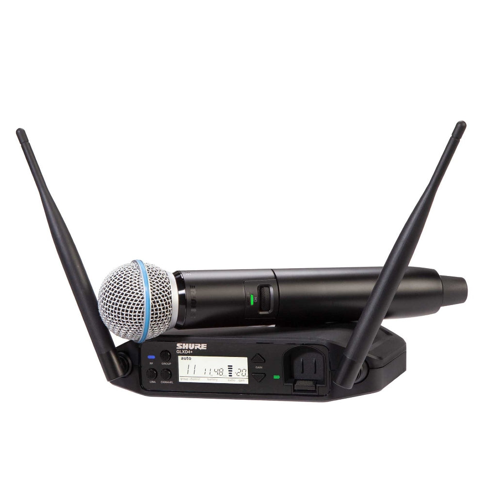 Shure GLXD24+ Beta 58A Digital Wireless Microphone – DJ Supplies