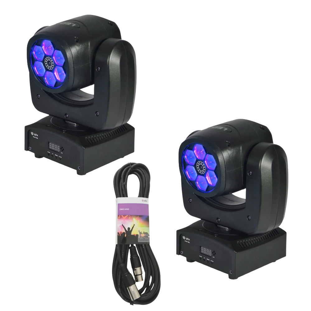 QTX 90w Bee Eye Laser Moving Head | Ex Demo Pair-Lighting-DJ Supplies Ltd