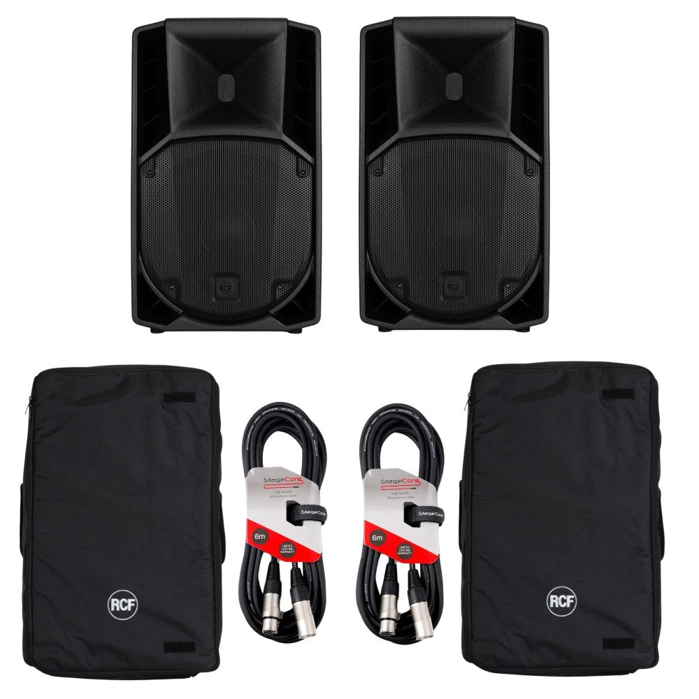 RCF ART 712A Mk5 2800w Active Speaker Bundle