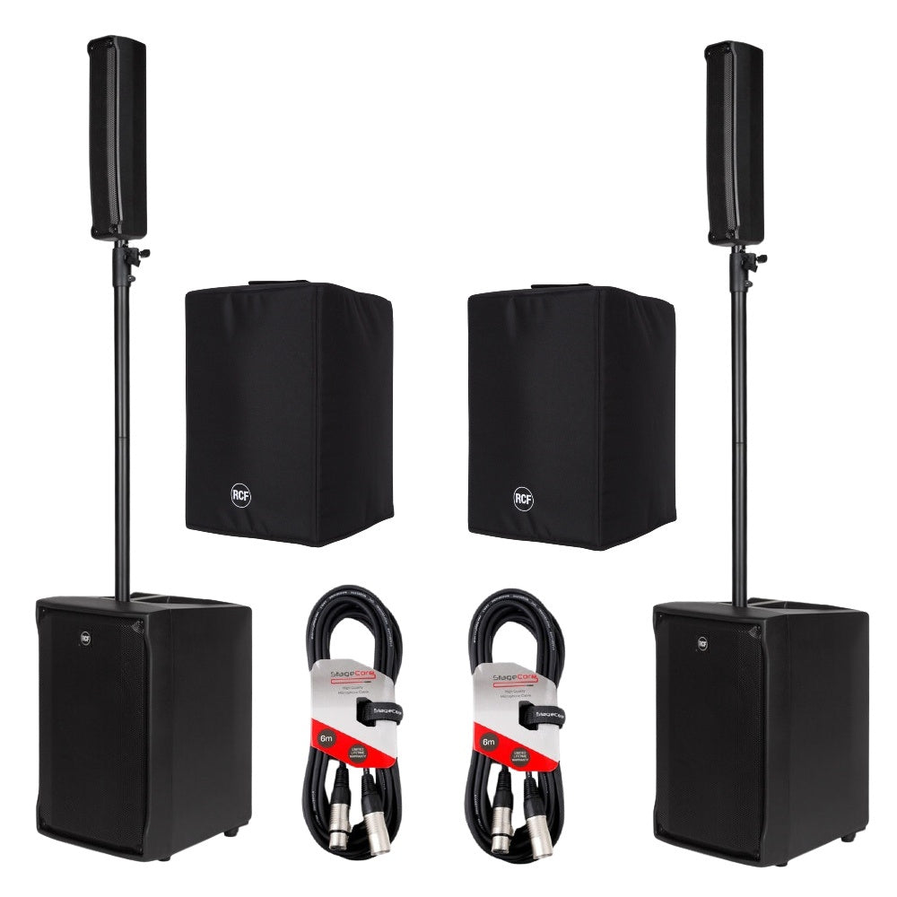 RCF Evox J8 and JMIX 8 Bundle-Active Speakers-DJ Supplies Ltd