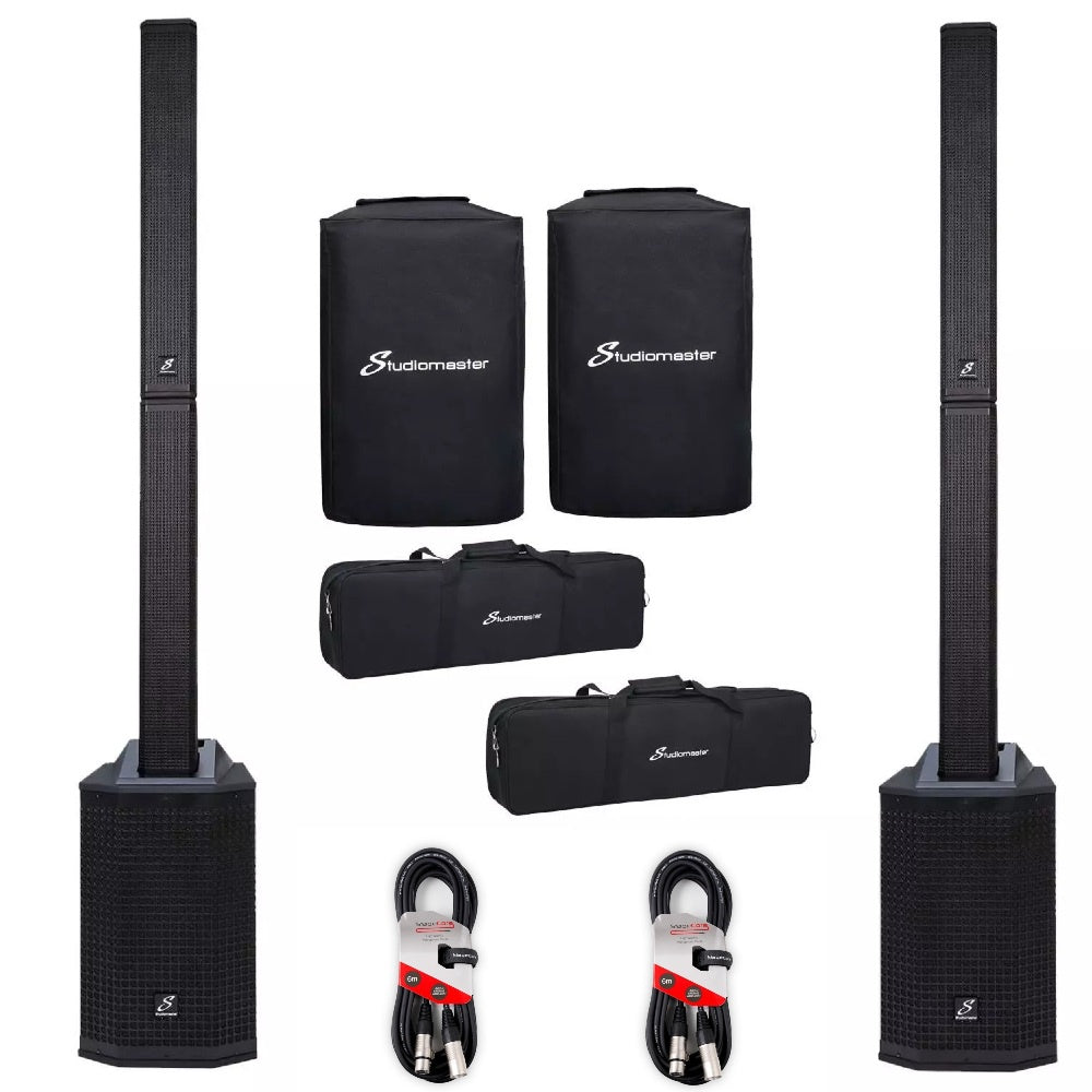 Studiomaster Direct 121MX Bundle-Active Speakers-DJ Supplies Ltd