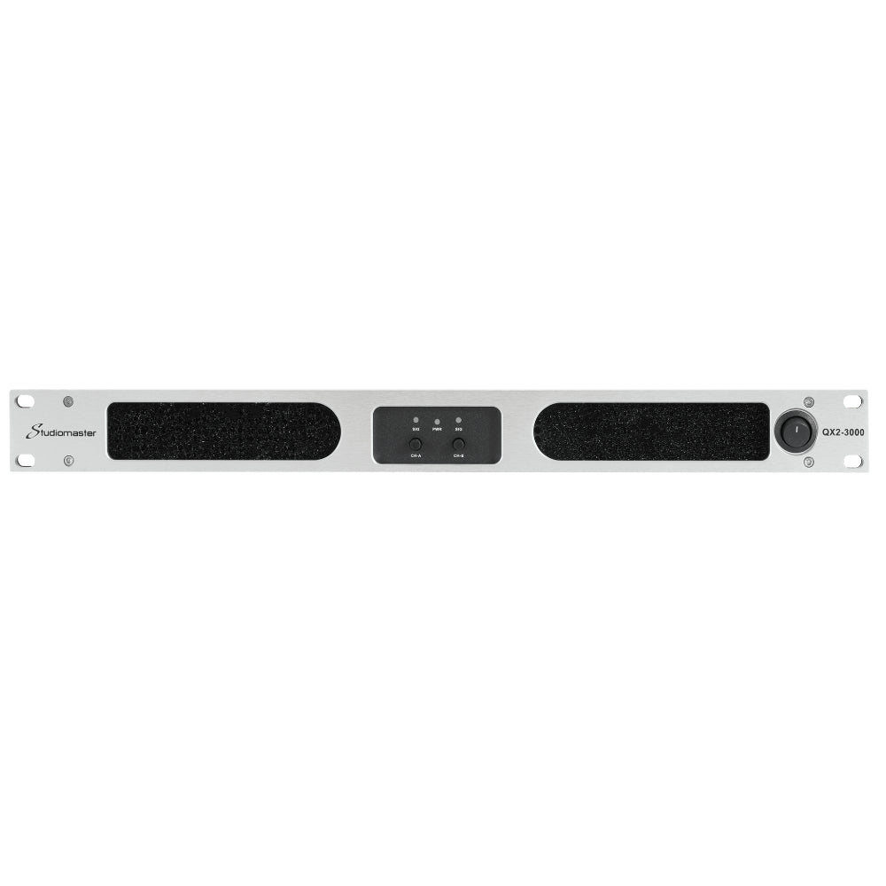 Studiomaster QX2-4000 2 x 3400W 1U Power Amplifier-Studiomaster-DJ Supplies Ltd