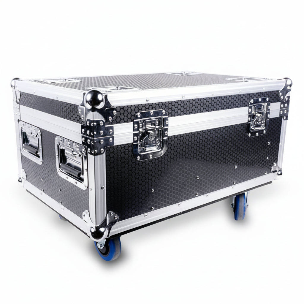 Q-LED Flux QH4-FC 6 Way Uplighter Charger Case-Q-LED Lighting-DJ Supplies Ltd