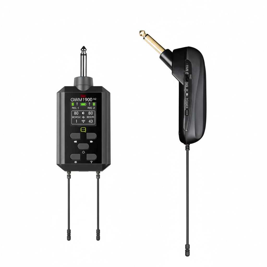 QWM 1900GB v2 Wireless Guitar System-Wireless Microphones-DJ Supplies Ltd