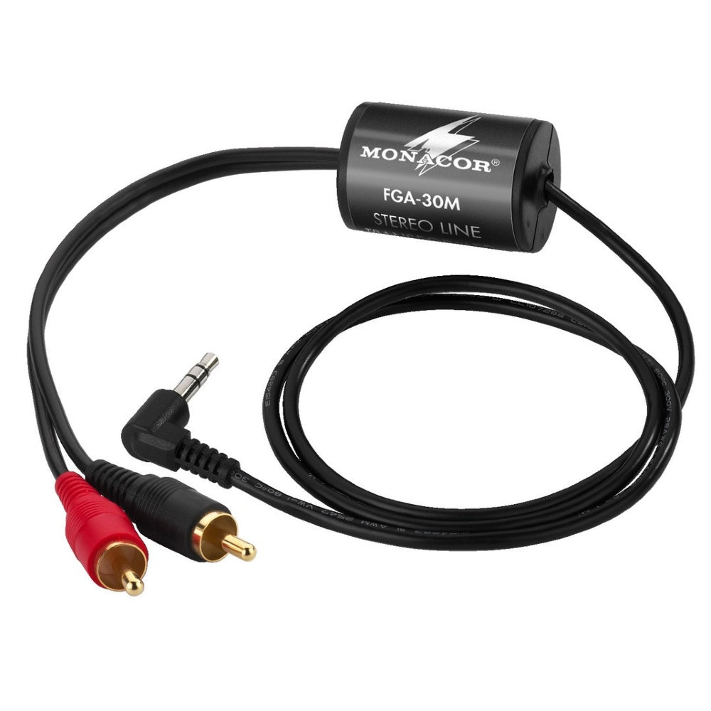 Computer Ground Loop Filter RCA to 3.5mm-Connectors-DJ Supplies Ltd