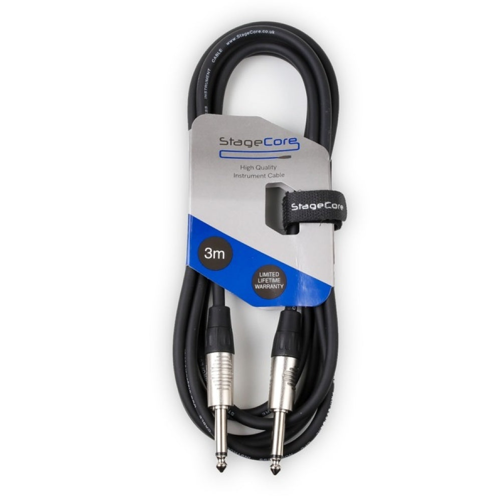 Mono Jack To Jack Instrument Lead-Signal Leads-DJ Supplies Ltd