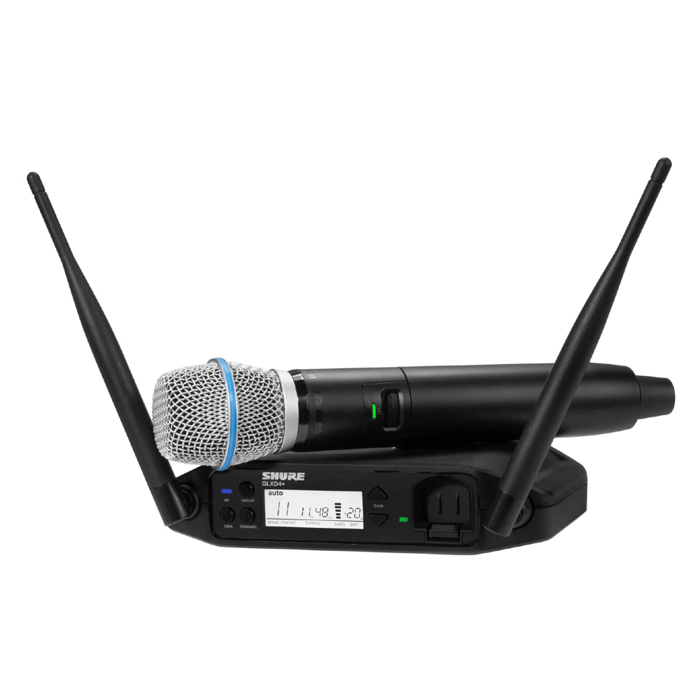 Shure GLXD24+ Beta 87A Digital Wireless Microphone – DJ Supplies