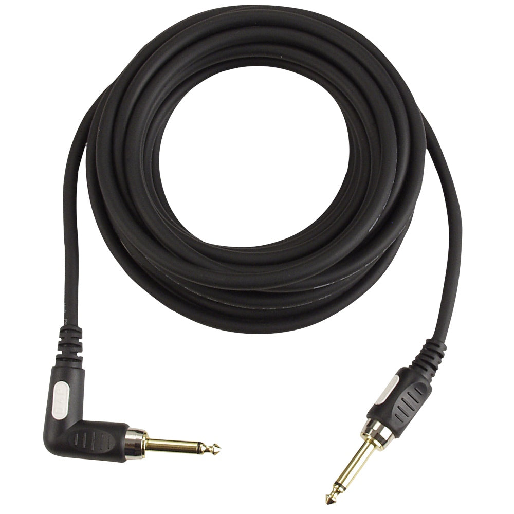 Heavy Duty Angled Jack Guitar Lead 6m – DJ Supplies Sound and Lighting Ltd