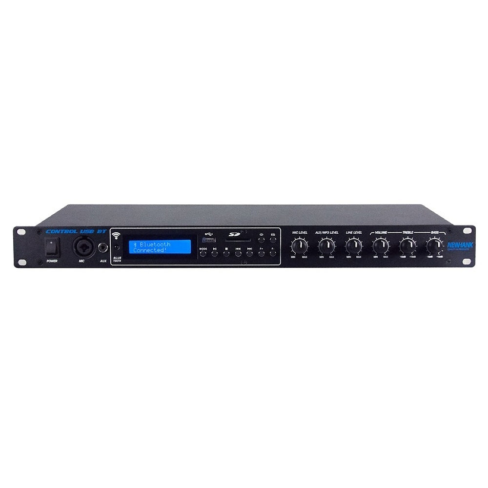 NewHank Control USB BT Mic Line Mixer with USB SD and Bluetooth-NewHank-DJ Supplies Ltd