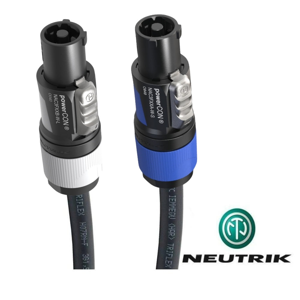 Tour Grade Neutrik PowerCON Link Lead – DJ Supplies Sound and