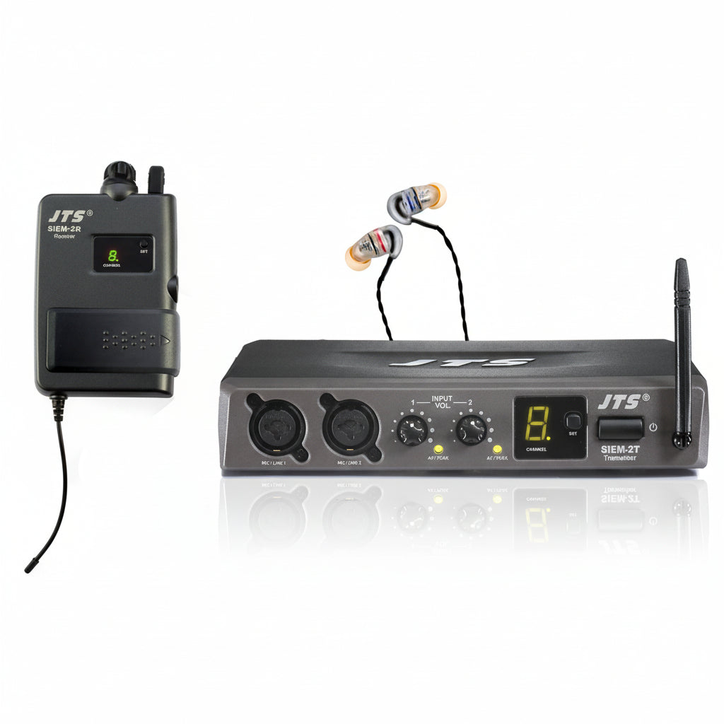 JTS Wireless Mono In Ear Monitors SIEM-2T/SIEM-2R/IE-1-JTS-DJ Supplies Ltd