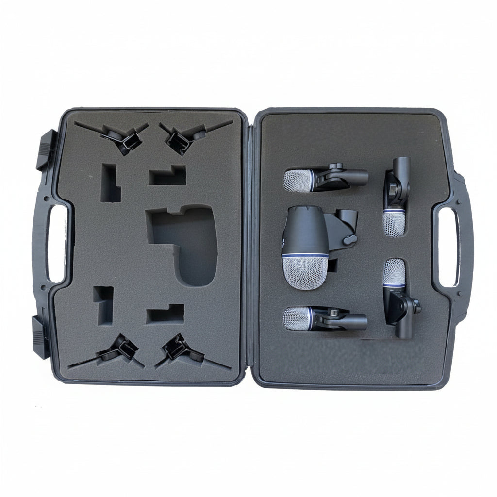 JTS TXB-5M1 5 Piece Drum Mic Package-JTS-DJ Supplies Ltd