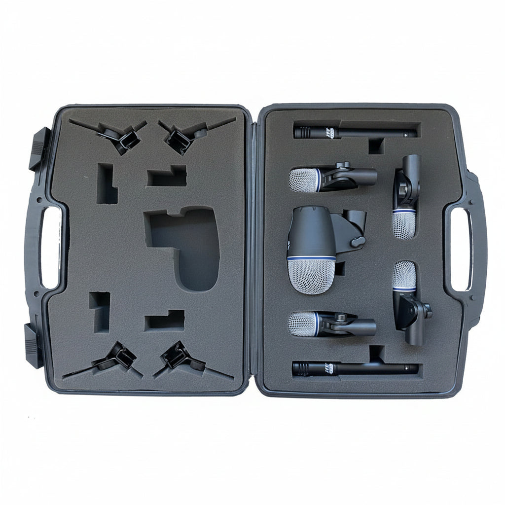JTS TXB-7M 7 Piece Drum Mic Kit-JTS-DJ Supplies Ltd