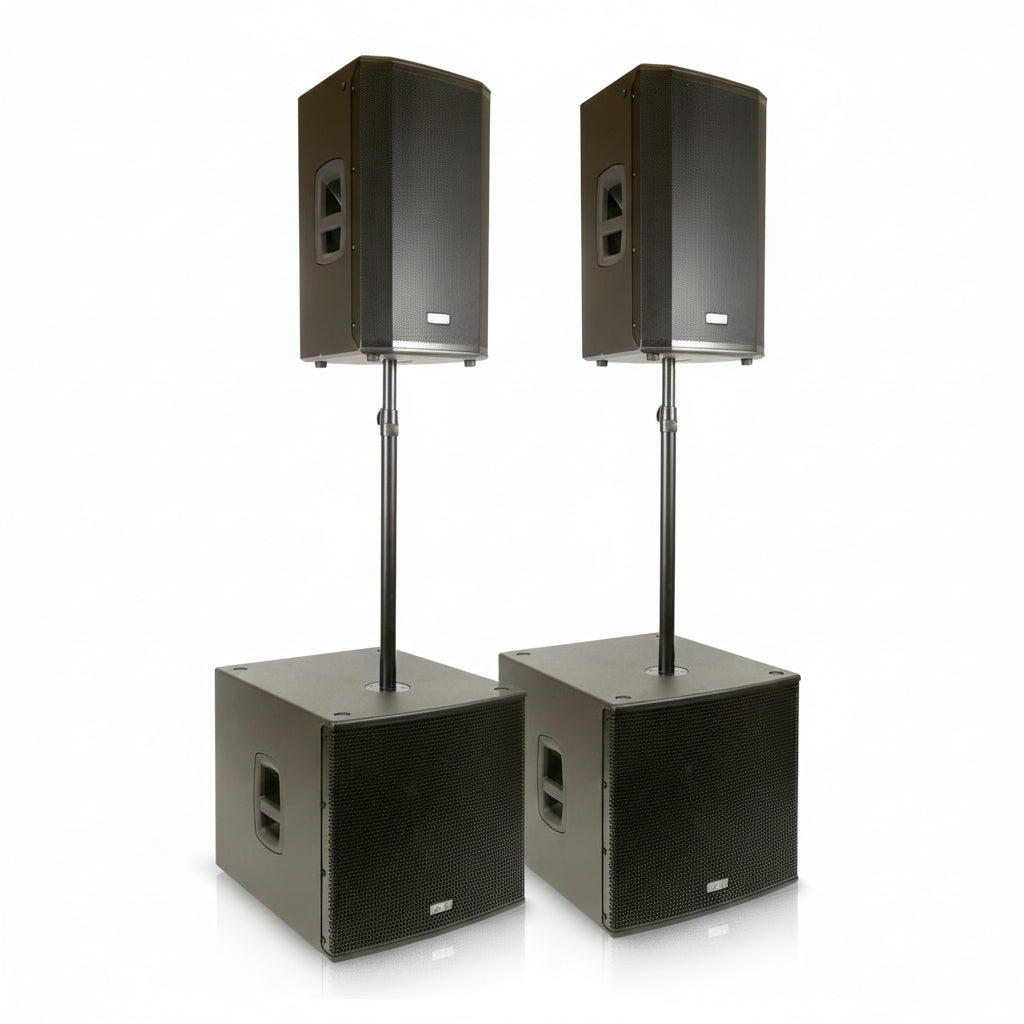 FBT VN4000 PA Package VENTIS 112A + SUBLINE 118SA-FBT Portable Sound-DJ Supplies Ltd