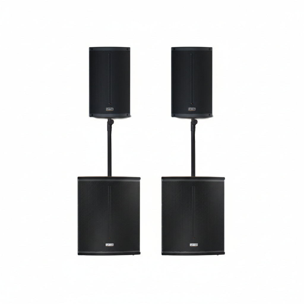 FBT X4000 v2 PA System XLITE12A + XSUB 118SA-FBT Portable Sound-DJ Supplies Ltd