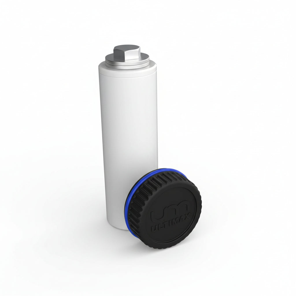 White 36mm Stand Adaptor to M10 Female-Ultimax-DJ Supplies Ltd