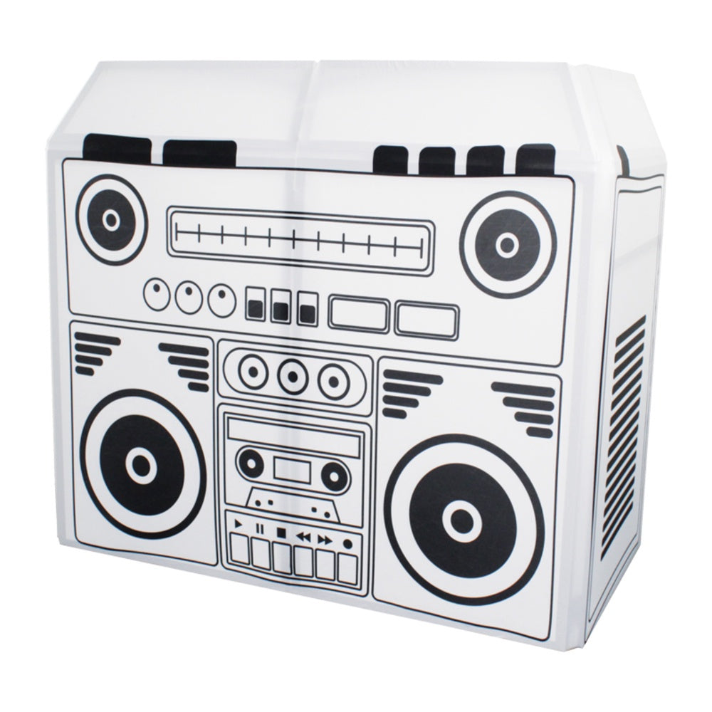 Equinox DJ Booth Boom Box Lycra Scrim-Stand Accessories-DJ Supplies Ltd
