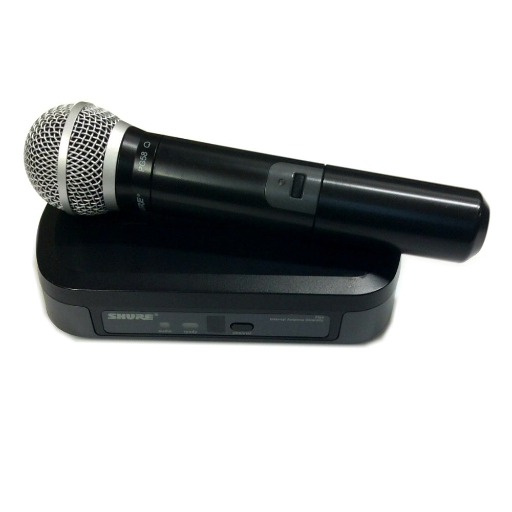 Shure PG24/PG58 Wireless Microphone (Used)-Wireless Microphones-DJ Supplies Ltd