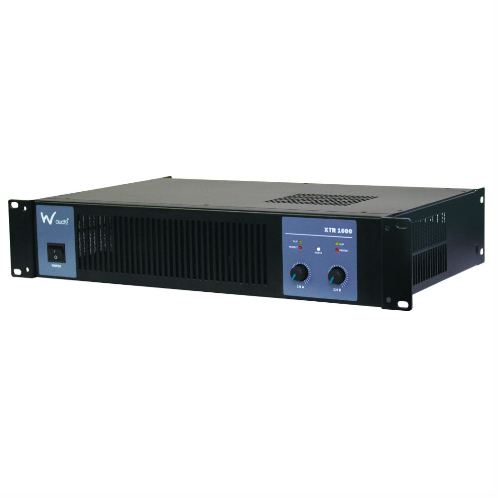 W Audio XTR1000 Amplifier 1Kw-Amplifiers-DJ Supplies Ltd