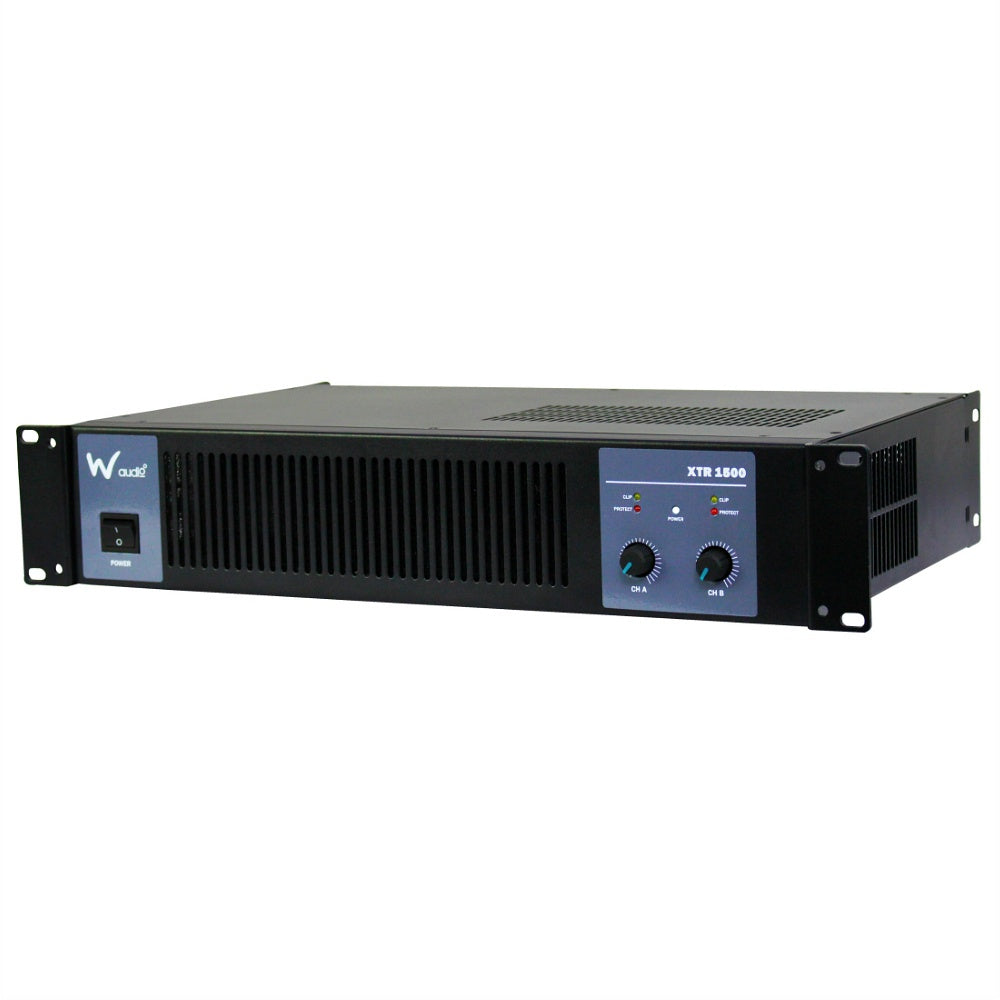 W Audio XTR1500 Amplifier 1.5Kw-Amplifiers-DJ Supplies Ltd