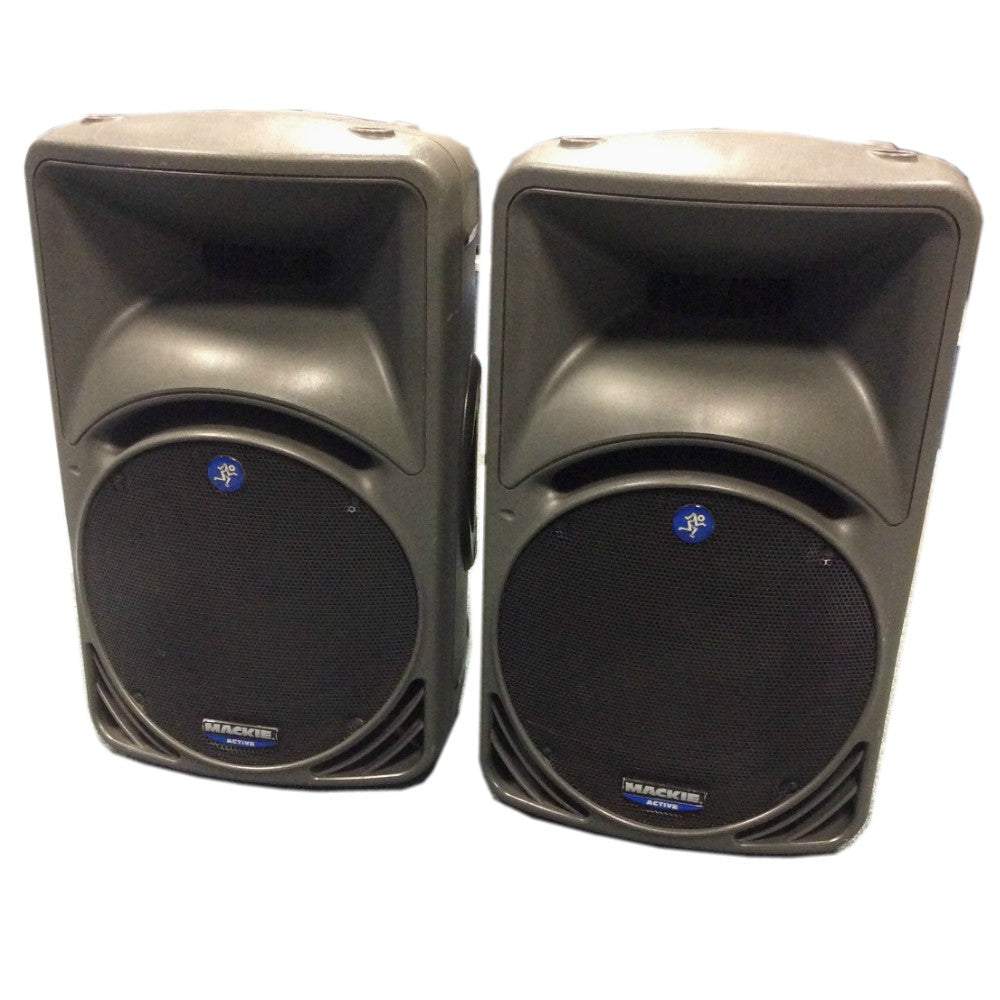 Pair Mackie SRM450 400w Active Speakers (Used)-Active Speakers-DJ Supplies Ltd