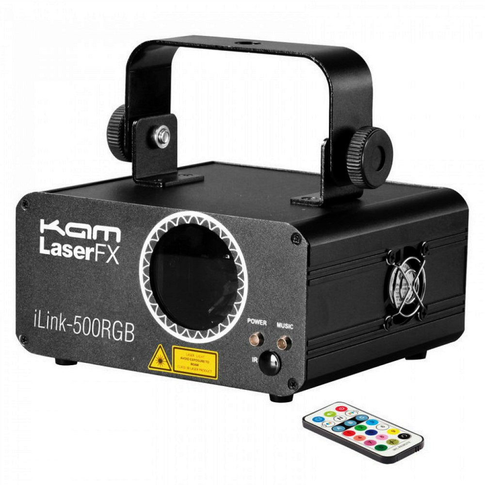 KAM iLink 500 RGB Coloured Laser-Lighting-DJ Supplies Ltd
