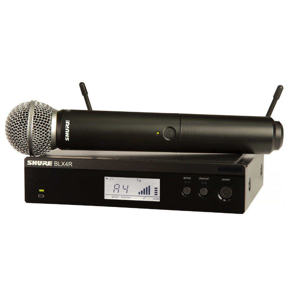 Shure BLX24R SM58 Wireless Microphone-Wireless Microphones-DJ Supplies Ltd