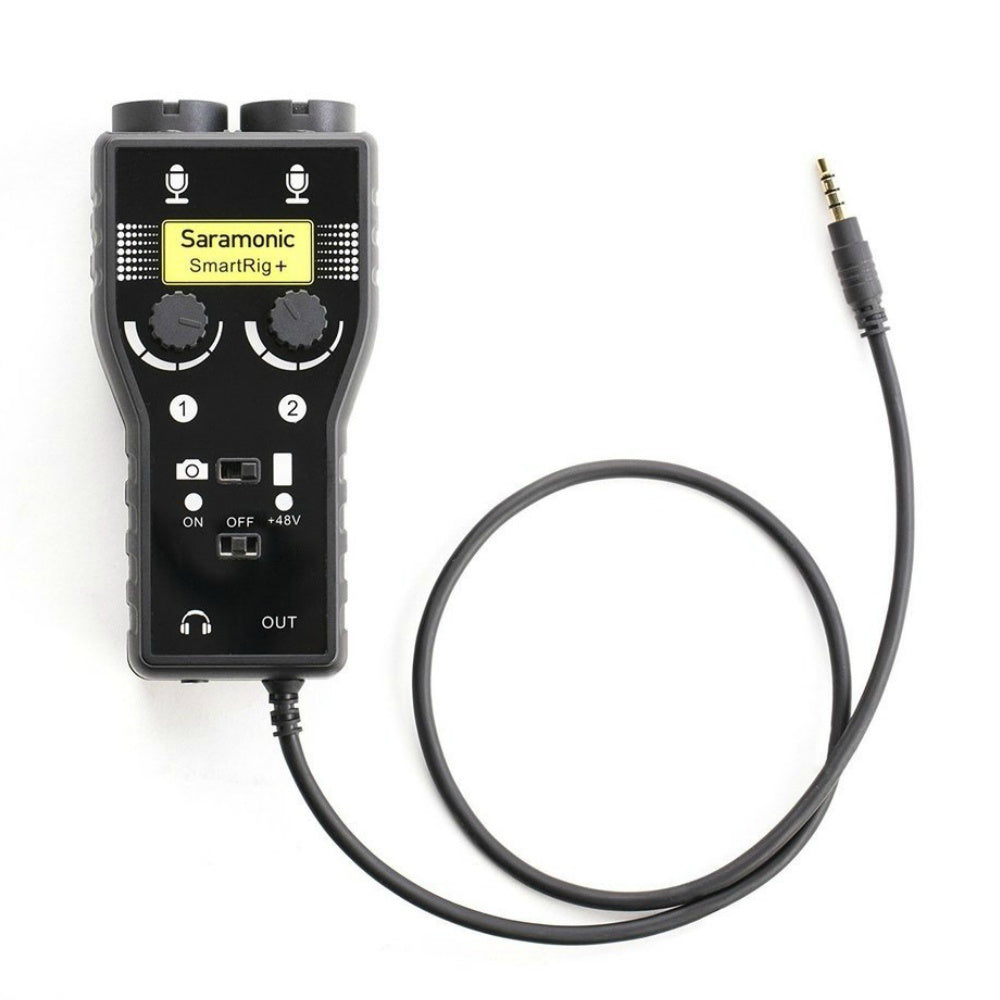 Saramonic Smart Rig+ Portable Mic Audio Interface-Digital DJ-DJ Supplies Ltd