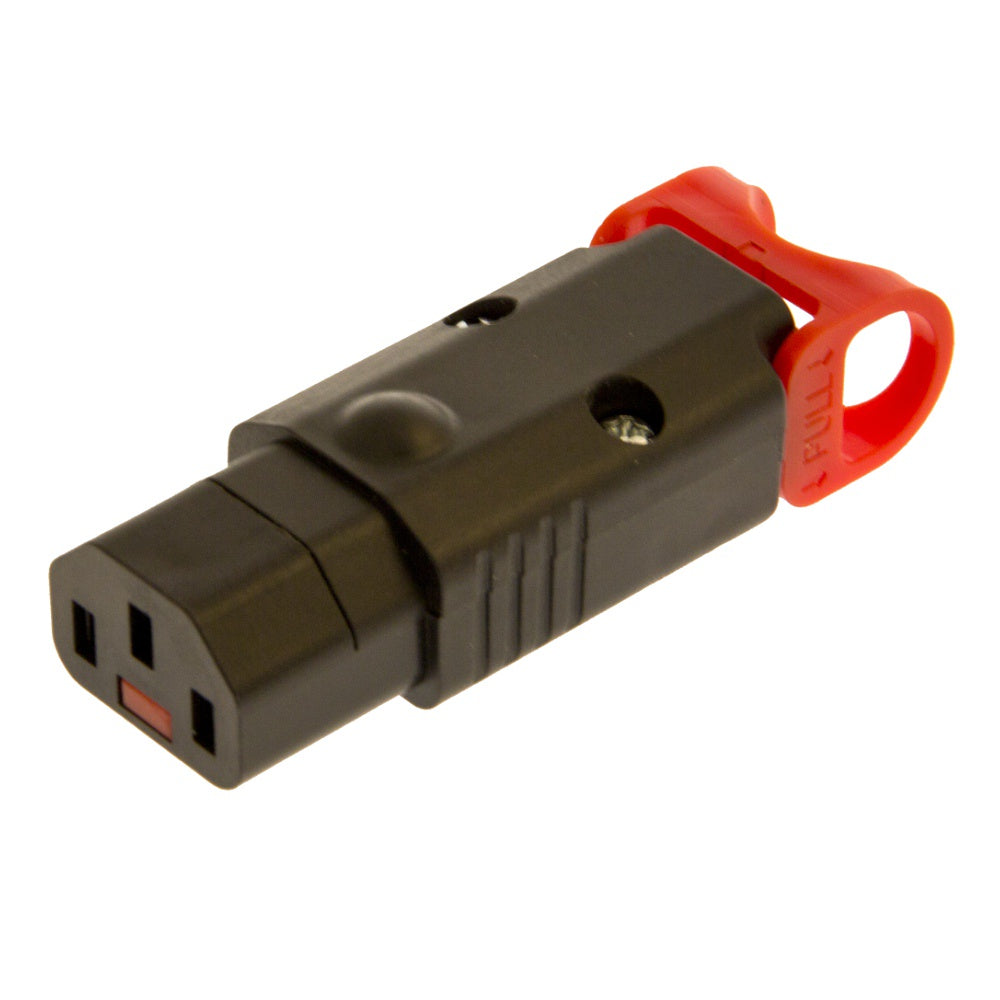 Locking Heavy Duty IEC Female Socket-Connectors-DJ Supplies Ltd