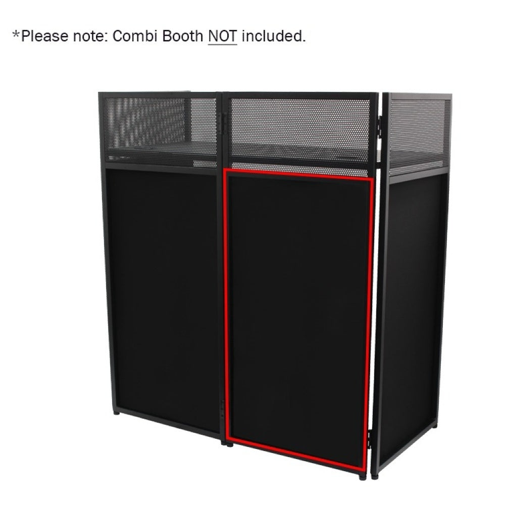 Combi Booth Replacement Black Scrim-DJ Stands-DJ Supplies Ltd