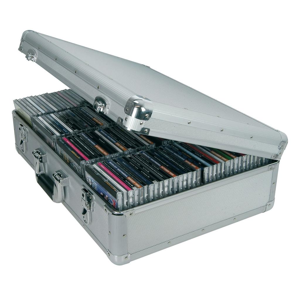 Aluminium 120 CD Flight Case-Cases-DJ Supplies Ltd
