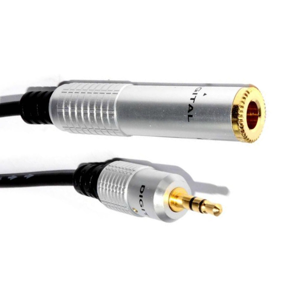 3.5mm to 6.35mm Stereo Adaptor Lead-Signal Leads-DJ Supplies Ltd