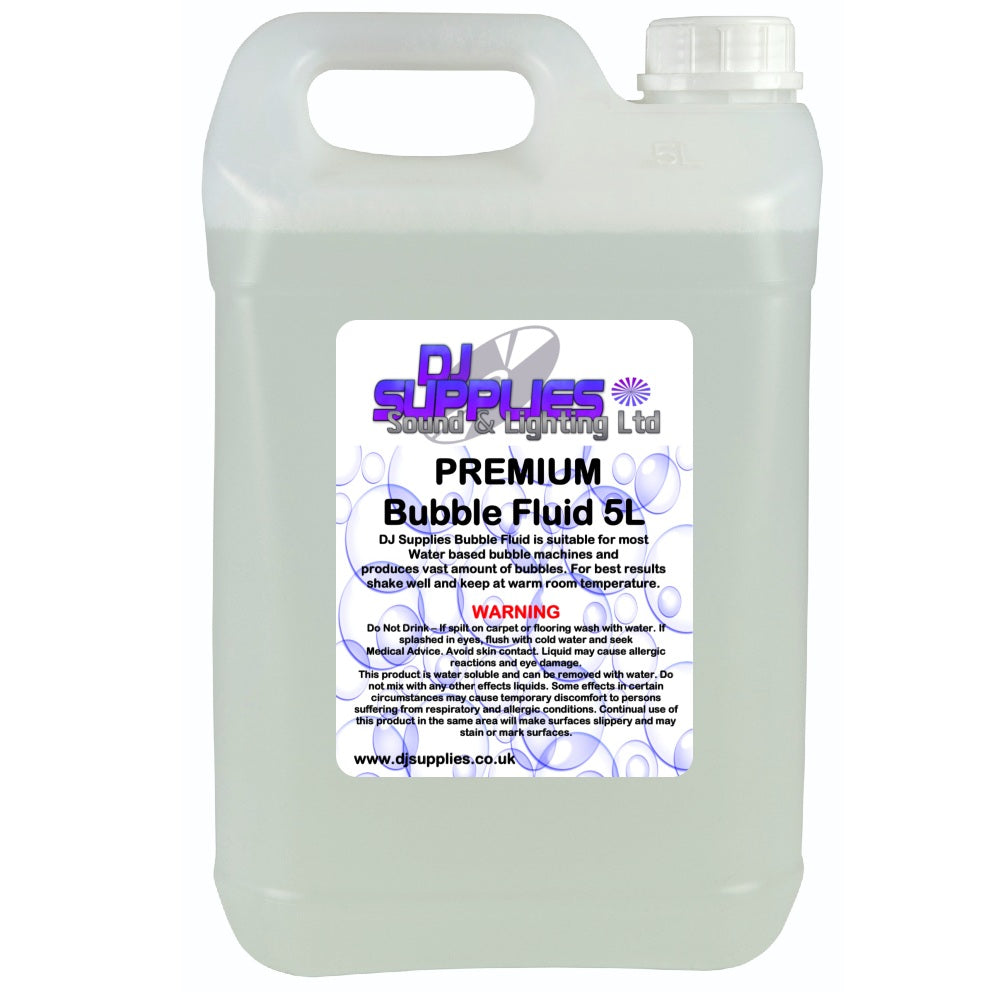 DJS Premium Bubble Fluid 5L-Special Effects-DJ Supplies Ltd