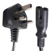 2 Pin Fig 8 Mains Lead-Power Leads-DJ Supplies Ltd